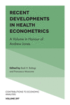 Recent Developments in Health Econometrics: A Volume in Honour of Andrew Jones( 297) H 352 p. 24