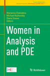 Women in Analysis and PDE 1st ed. 2024(Trends in Mathematics Vol.5) H 24