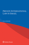 Private International Law in Israel P 848 p.
