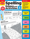 Spelling Games and Activities, Grade 4 Teacher Resource(Spelling Games and Activities) P 176 p. 24