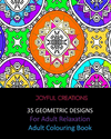 35 Geometric Designs For Relaxation: Adult Colouring Book P 74 p. 20