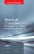 Electrical Characterization of Organic Electronic Materials and Devices H 316 p. 09