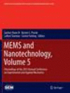 MEMS and Nanotechnology, Volume 5<Vol. 5> Softcover reprint of the original 1st ed. 2014(Conference Proceedings of the Society f
