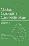 (Modern Concepts in Gastroenterology. (Topics in Gastroenterology)　Vol. 3)　　355 p.
