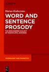 Word and Sentence Prosody: The Endangered Dialect of Koshikijima Japanese(Phonology and Phonetics [Pp] 31) P 235 p. 24