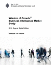 2016 Wisdom of Crowds Business Intelligence Market Study - Buyer's Guide Edition P 178 p.