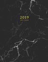 2019 Weekly Planner: 2019 Planner Weekly 8.5 X 11 with Marble Cover (Volume 4) P 66 p.