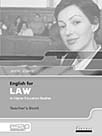 English for Law Teacher's Book. (English For Specific Academic Purposes Series)