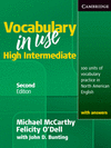 Vocabulary in Use. High-intermediate with Answers.