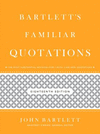 Bartlett's Familiar Quotations; 18th Edition
