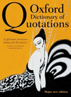 Oxford Dictionary of Quotations 8e