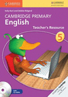 Cambridge Primary English Stage 5 Teacher's Resourse Book [With CDROM]