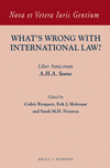 What's Wrong with International Law?: Liber Amicorum A.H.A. Soons