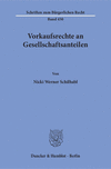 Vorkaufsrechte an Gesellschaftsanteilen