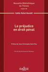 Le prjudice en droit pnal:Prix de thse du barreau de Bordeaux