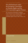 Non-Refoulement Under the European Convention on Human Rights and the Un Convention Against Torture: The Assessment of Individual Complaints by the Eu