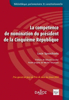 La compétence de nomination du président de la Cinquième République:Prix spécial du jury du Prix de thèse du Sénat 2016