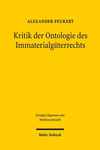 Kritik der Ontologie des Immaterialgüterrechts